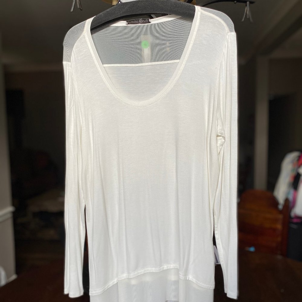 Sharon Young Off-White Top